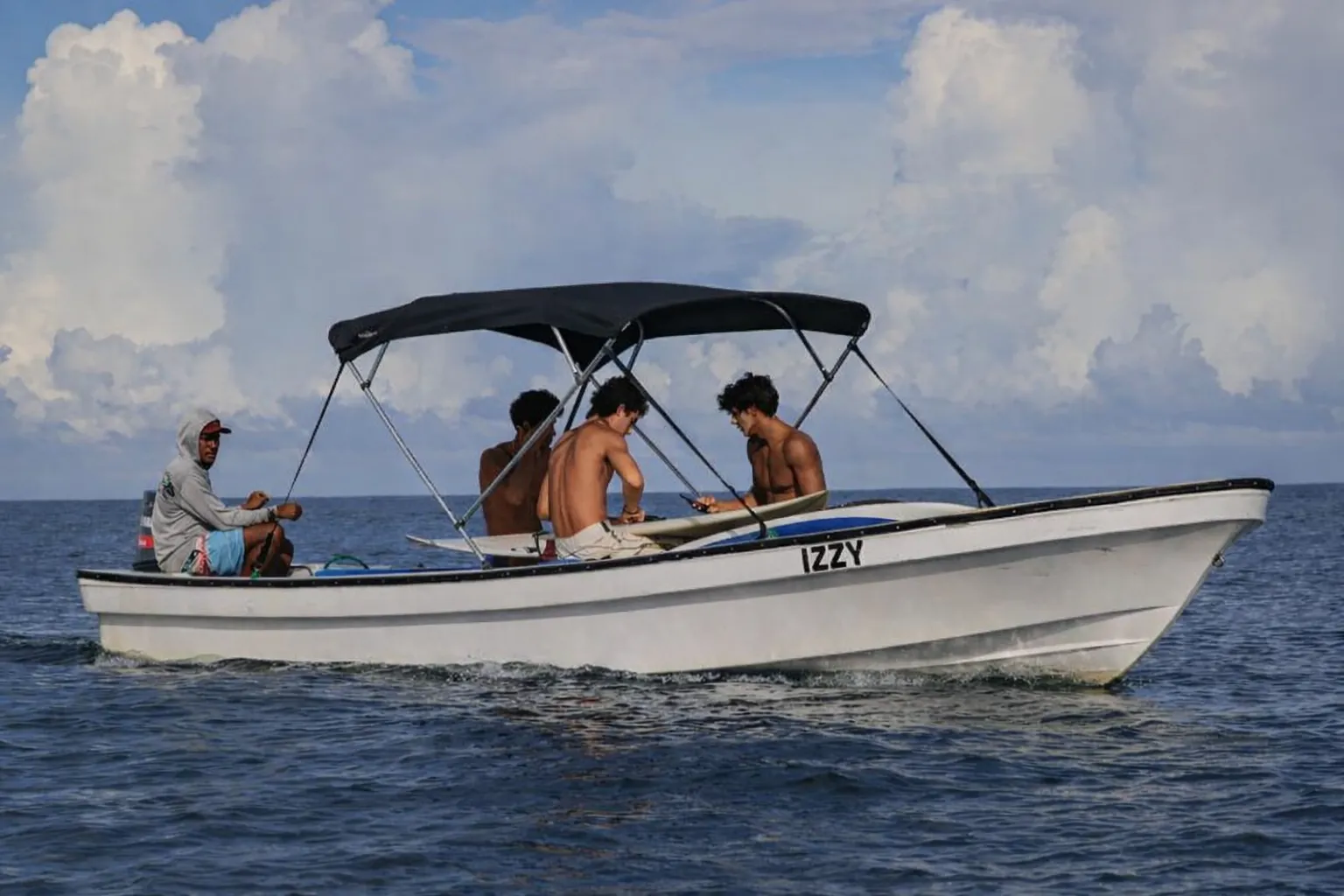 Boat charter arranged for Fiji surf days
