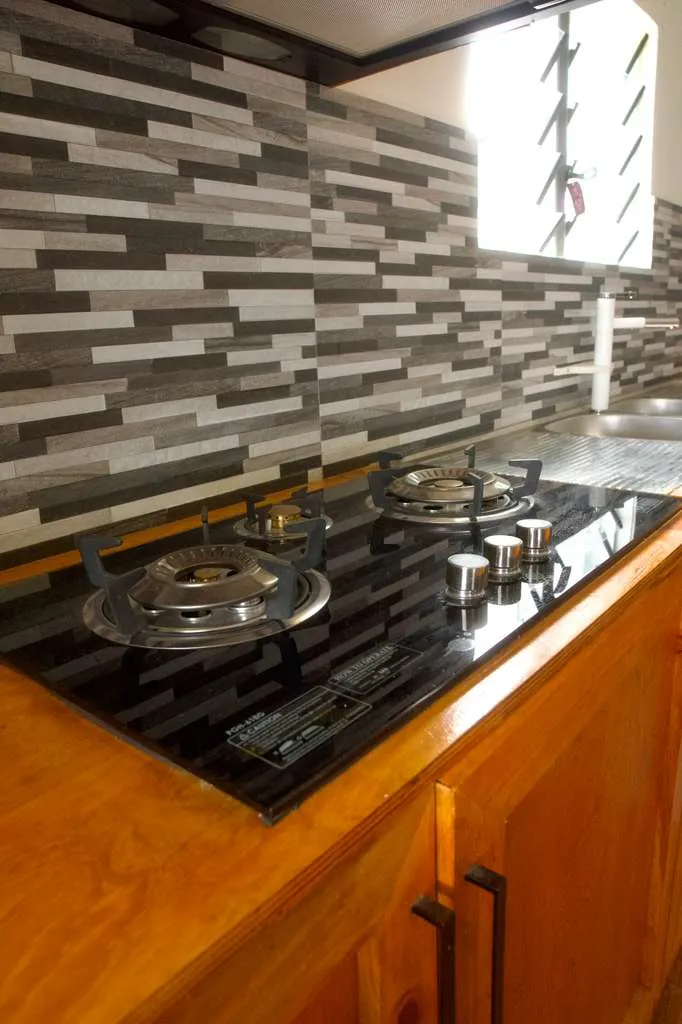Villa kitchen cooking area